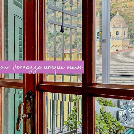 Gemma With Ac & Sea View Balcony Appartement Vernazza