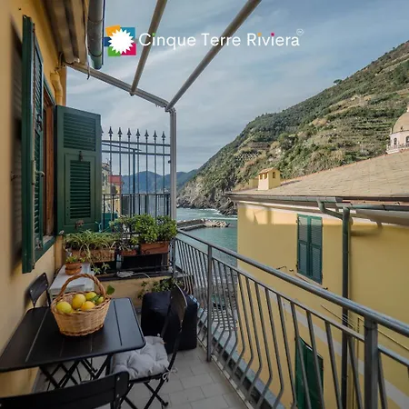 Gemma With Ac & Sea View Balcony * Vernazza
