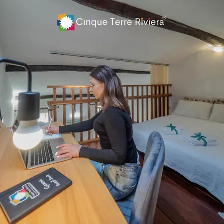 Gemma With Ac & Sea View Balcony * Вернацца