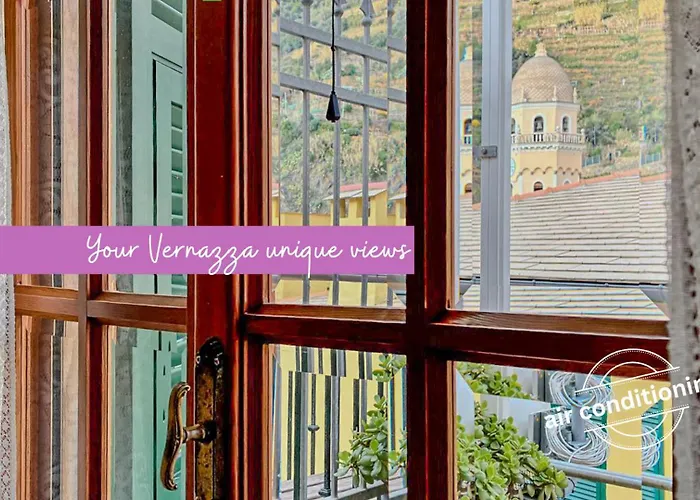 Gemma With Ac & Sea View Balcony Lejlighed Vernazza